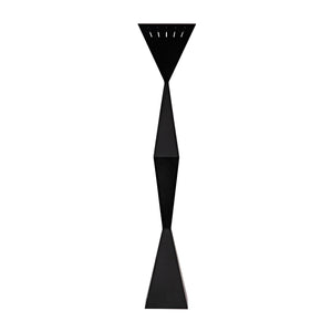 Brixton Floor Lamp, Black Steel