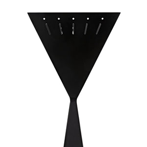 Brixton Floor Lamp, Black Steel