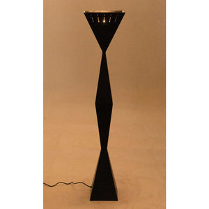 Brixton Floor Lamp, Black Steel