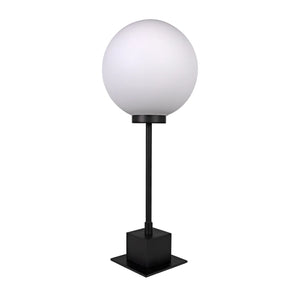 Mond Table Lamp, Black Steel