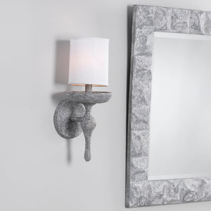 Concord Wall Sconce in Grey Plaster