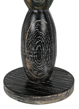 Freia Sculpture, Cinder Black