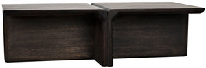 Hagen Coffee Table -  Ebony Walnut