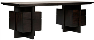 Bridge Desk - Ebony Walnut