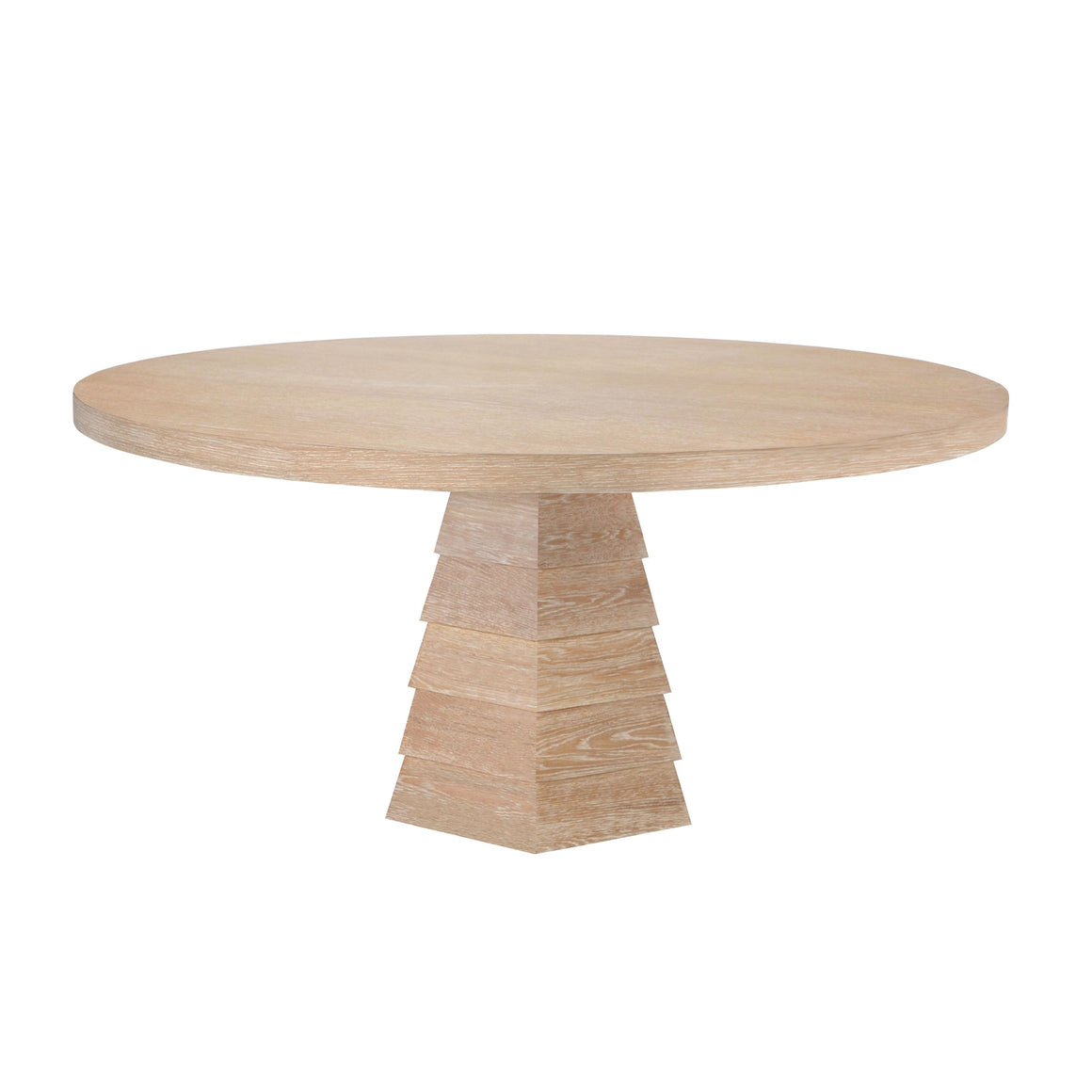 Hugo Dining Table in Cerused Oak