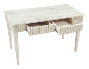 Policy Desk White Wash