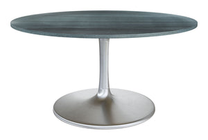 Metropolis Dining Table 60" Black