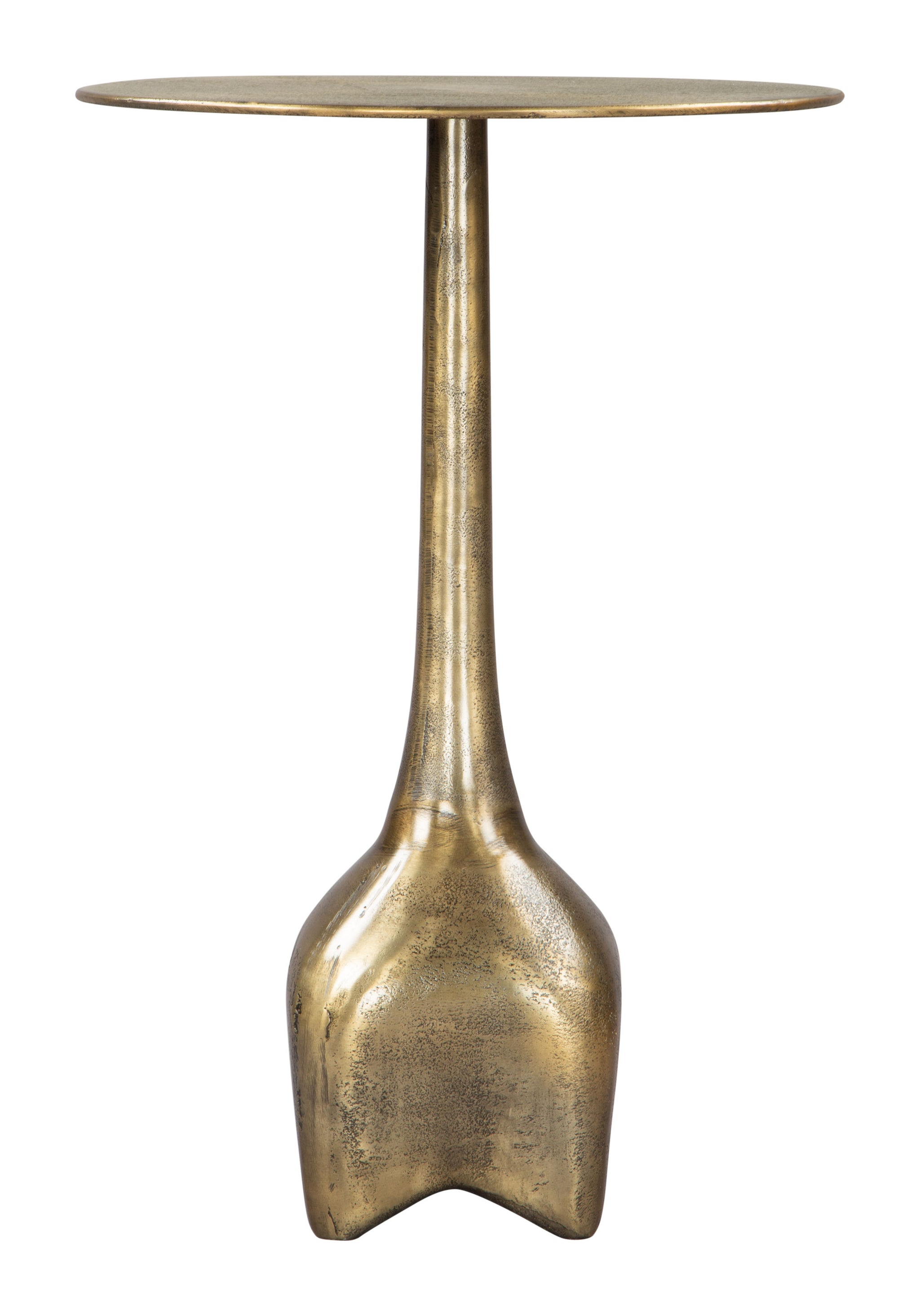 Lexi Side Table Antique Brass Scenario Home