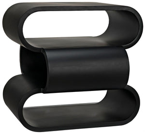 Nada Side Table - Black Metal