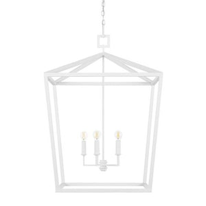 Denison White Large Chandelier