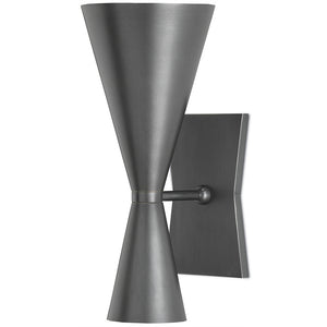 Currey and Company Retro Wall Sconce – Dark Grey