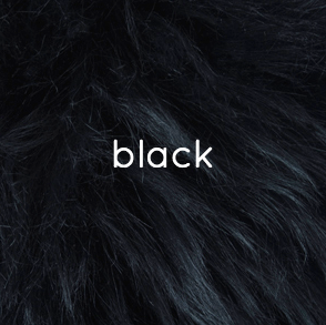 Rugs - Luxe Black Premium Sheepskin Rug - In 6 Sizes