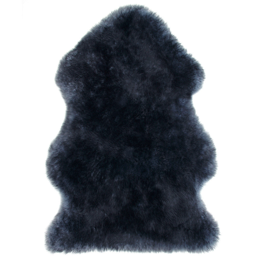 Rugs - Luxe Indigo Blue Premium Sheepskin Rug - In 6 Sizes