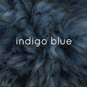 Rugs - Luxe Indigo Blue Premium Sheepskin Rug - In 6 Sizes