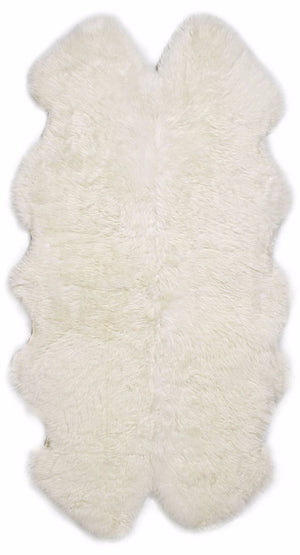 Rugs - Luxe Ivory Premium Sheepskin Rug - In 6 Sizes