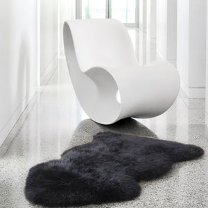 Rugs - Luxe Light Grey Premium Sheepskin Rug - In 6 Sizes