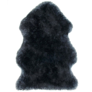 Rugs - Luxe Steel Grey Premium Sheepskin Rug - In 6 Sizes