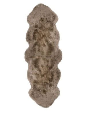 Rugs - Luxe Taupe Premium Sheepskin Rug - In 6 Sizes