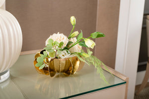Bowl in Brass Finish | Doral Collection | Villa & House