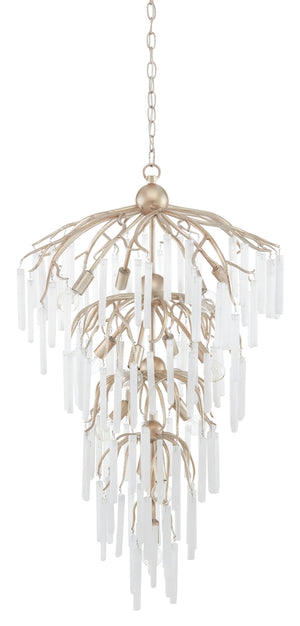 Quatervois Chandelier - Champagne/Crystal