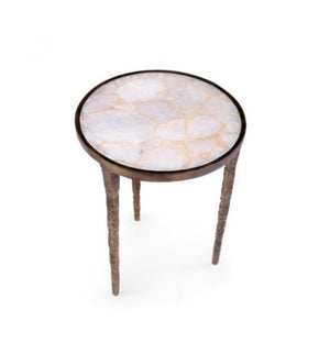 Side Table - Antique Brass | Nora Collection | Villa & House