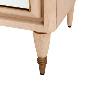 3-Drawer & 2-Door Cabinet - Bleached Cerused Oak | Sofia Collection | Villa & House