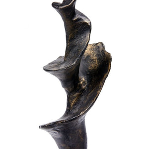 Small Statue Set of 2 - Bronze Finish | Spiral Collection | Villa & House