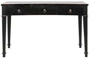 Curba Desk - Hand Rubbed Black