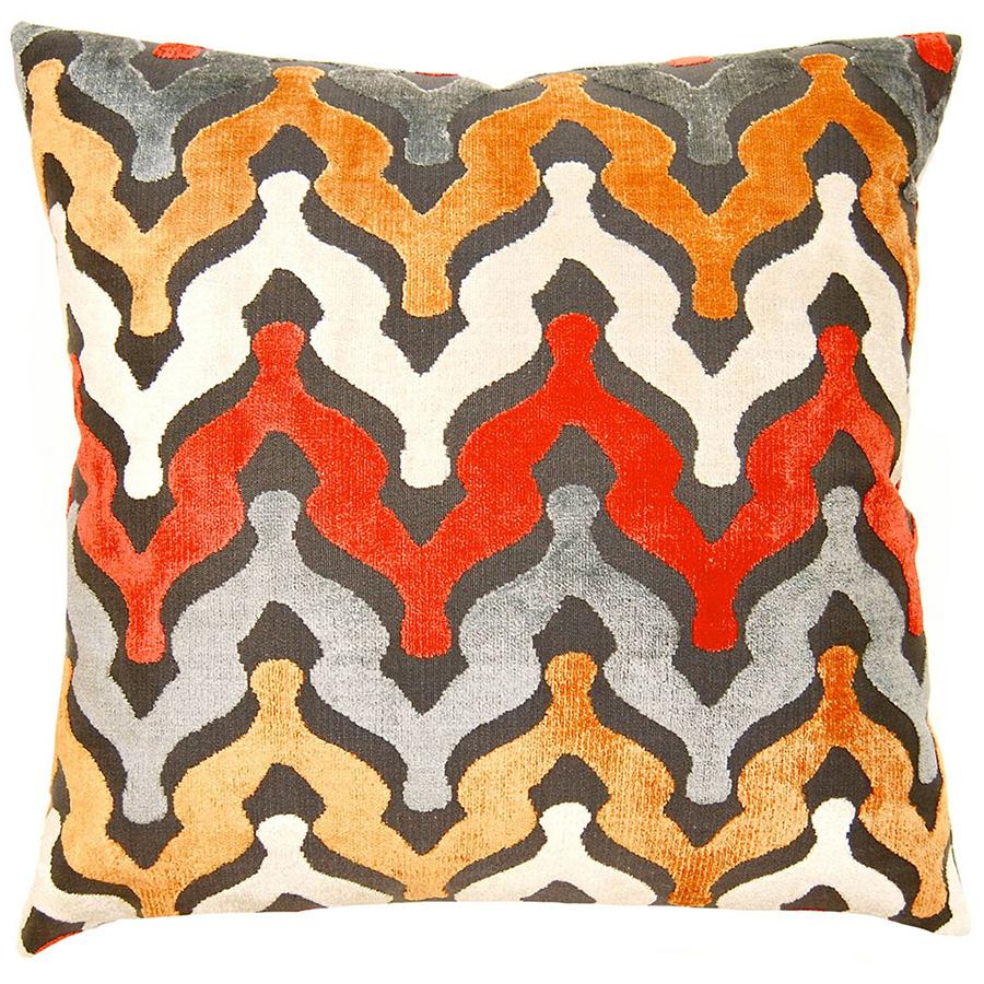 Sunset Grid Pillow