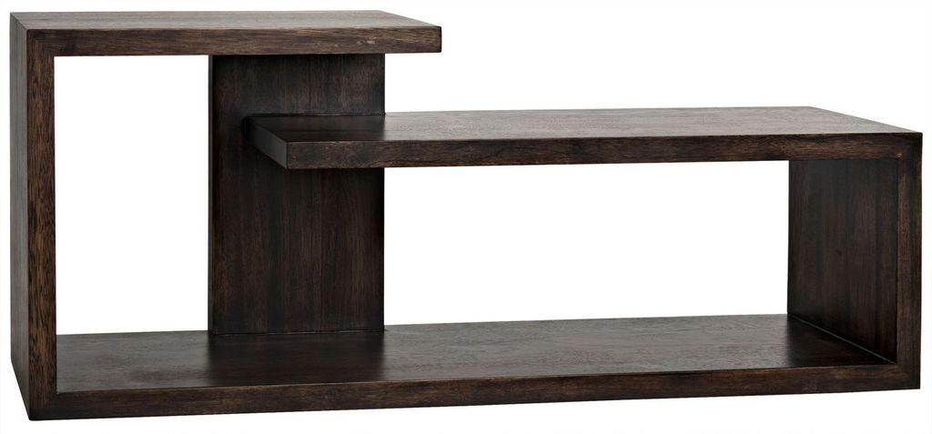 Lou Console - Ebony Walnut