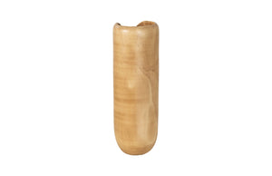 Interval Large Natural Wood Vase