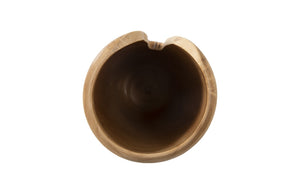 Interval Large Natural Wood Vase