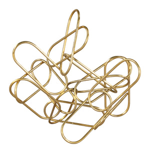 Clip Table Art Gold