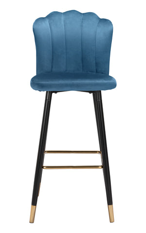 Zinclair Bar Chair Blue