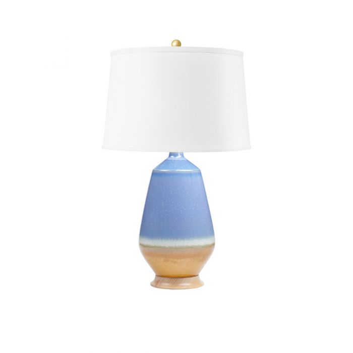 Lamp (Lamp Only) - Blue & Brown | Tupelo Collection | Villa & House