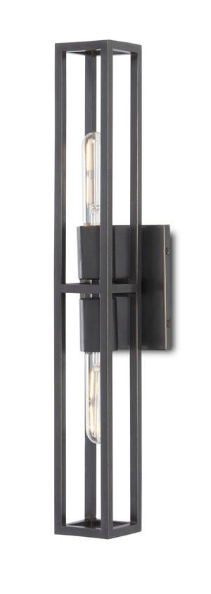 Currey and Company Bergen Bronze Wall Sconce - Oil Rubbed Bronze