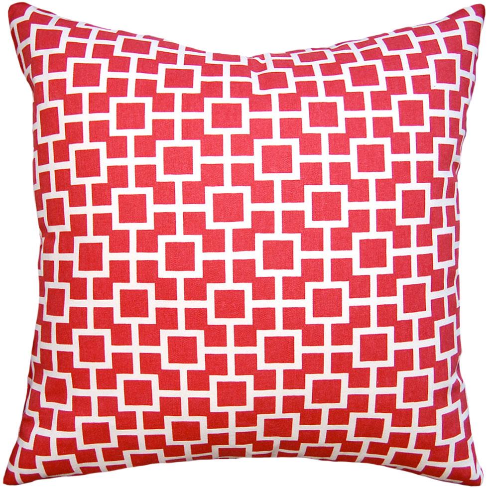 Unpocobusy Berry Squares Pillow