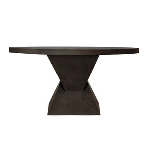 Newport Dining Table in Dark Espresso Oak