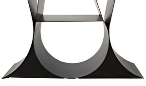 Zaha Bookcase, Black Metal