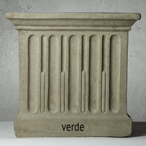 Extra Large Cast Stone Low Tribeca Planter - Greystone (Additional Patinas Available)