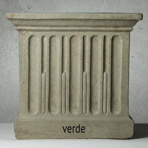 Longitude Cast Stone Ridged Bowl Fountain - Alpine Stone (Additional Patinas Available)