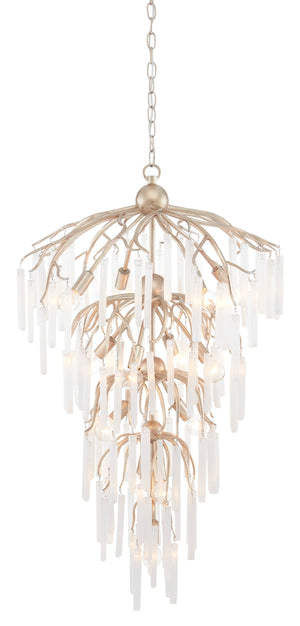 Quatervois Chandelier - Champagne/Crystal