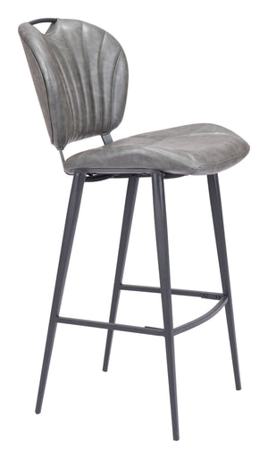 Terrence Bar Chair Vintage Gray