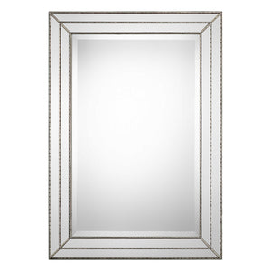 Grooved Framing Strips Mirror - Iron
