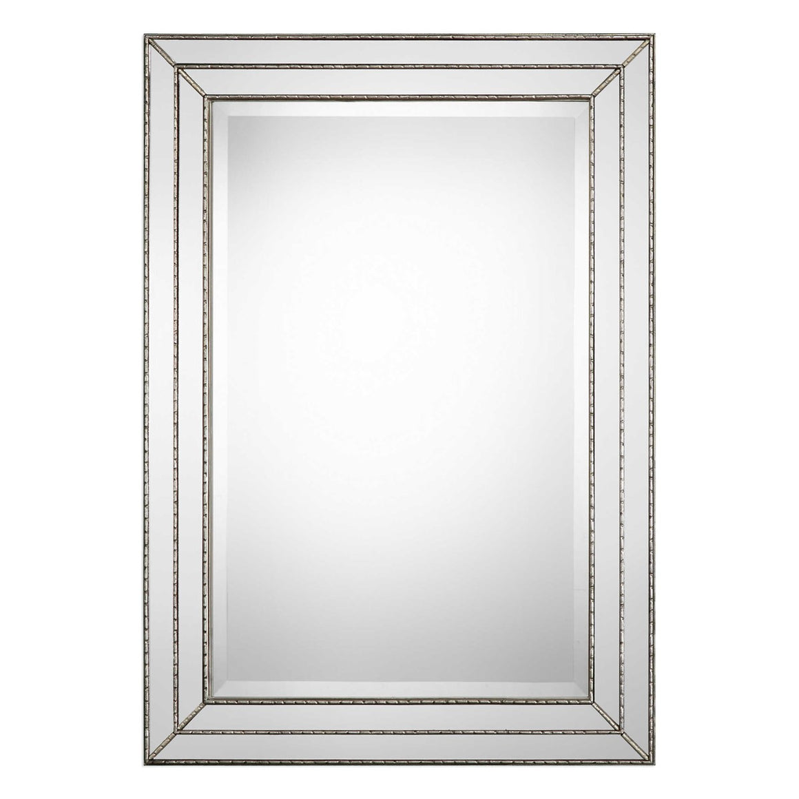 Grooved Framing Strips Mirror - Iron