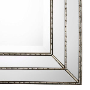 Grooved Framing Strips Mirror - Iron