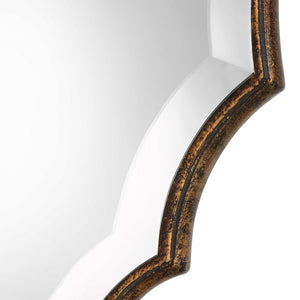 Rounded Edge Frame Mirror - Iron