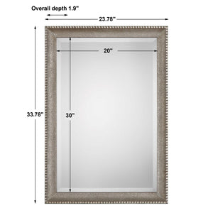 Metallic Silver Mirror - Iron