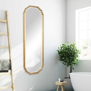 Elegant Curved Mirror - Iron