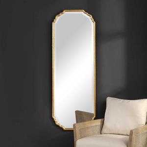 Elegant Curved Mirror - Iron
